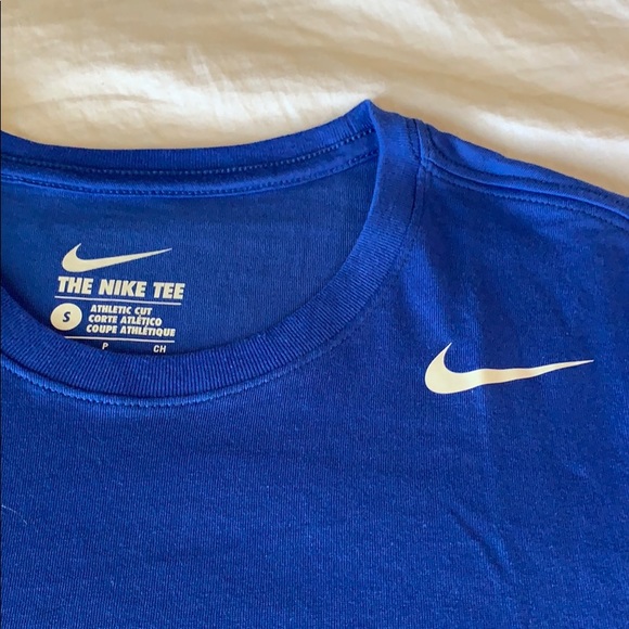 NIKE - The Nike Tee (Blue) Dri-Fit - Sz: Small - Picture 2 of 6
